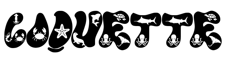 Ocean Animal  Free Fonts Download