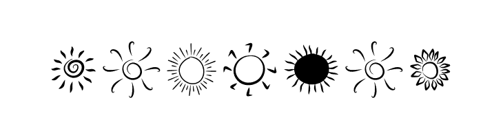 Cute Sun  Free Fonts Download