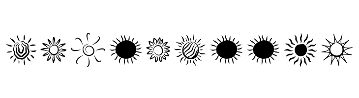 Cute Sun  Free Fonts Download