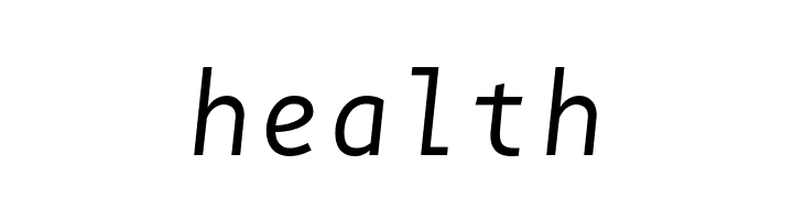 BPmono Italic  Free Fonts Download