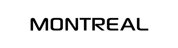 MONTREAL Sony Sketch EF Font