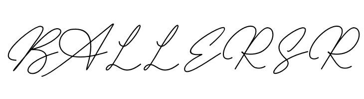 Allena Signature  Free Fonts Download
