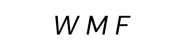 DM Sans 9pt Italic  Free Fonts Download