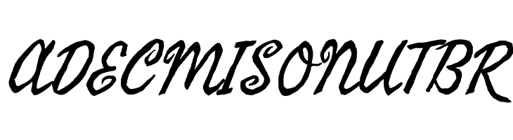 Fasthand Regular  Free Fonts Download