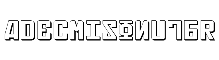 Soviet Expanded 3D  Free Fonts Download