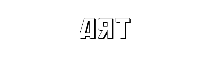 Soviet Expanded 3D  Free Fonts Download