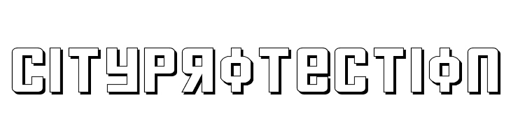 Soviet Expanded 3D  Free Fonts Download