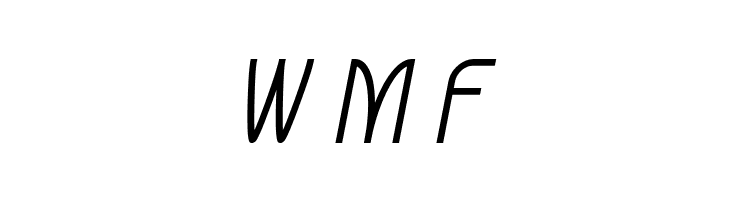 Lumierepolis Italic  Free Fonts Download