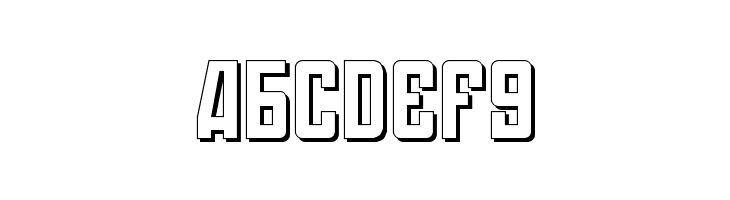 Soviet 3D  Free Fonts Download