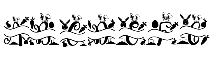 Holy Easter Monogram  Free Fonts Download