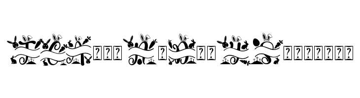 Holy Easter Monogram  Free Fonts Download