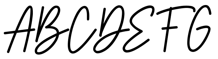 Rosabella Signature DEMO! DEMO!  Free Fonts Download