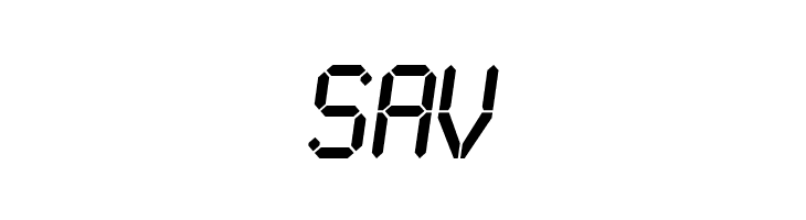 LCDMono2 Bold  Free Fonts Download