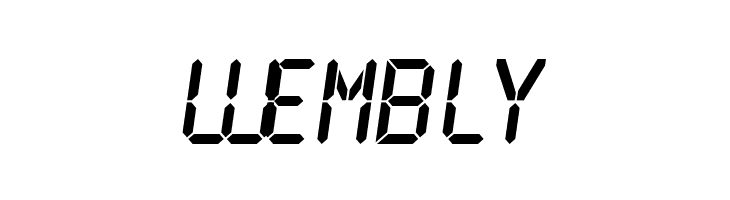 LCDMono2 Bold  Free Fonts Download