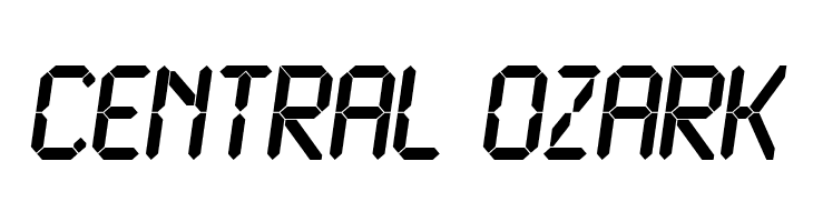 LCD Bold  Free Fonts Download