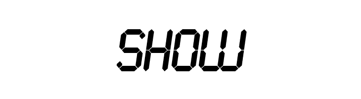 LCD Bold  Free Fonts Download