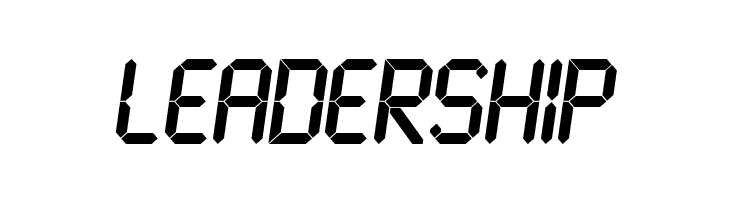 LCD Bold  Free Fonts Download