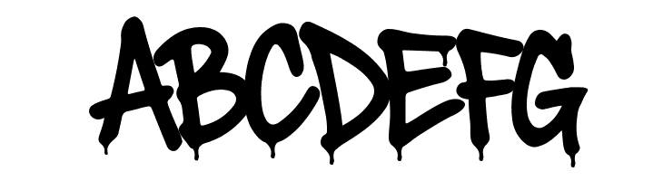 Death Subway Drip  Free Fonts Download