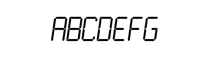 LCDMono Light  Free Fonts Download