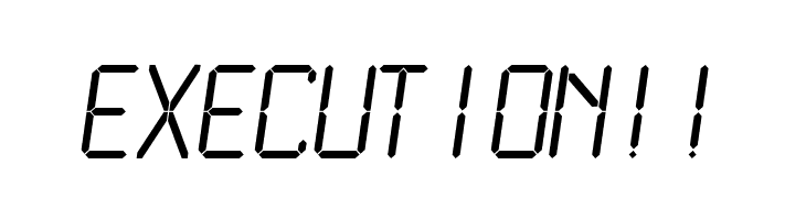 LCDMono Light  Free Fonts Download