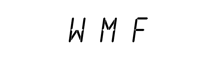 LCDMono Light  Free Fonts Download