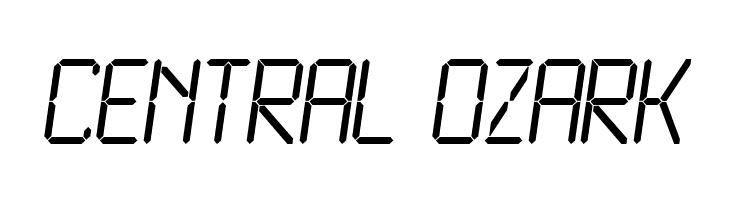 LCD Light  Free Fonts Download