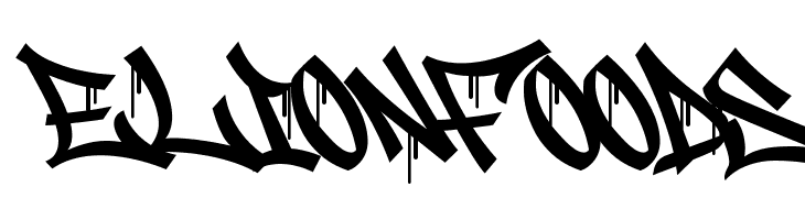 Meltdown Phantom Drip Drip  Free Fonts Download