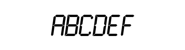 LCDMono Normal  Free Fonts Download