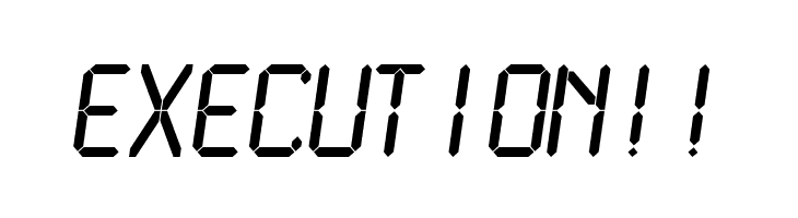 LCDMono Normal  Free Fonts Download