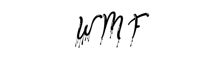 Melting Words Demo Italic  Free Fonts Download
