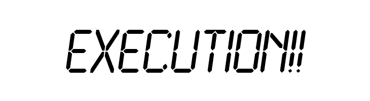 LCD2 Normal  Free Fonts Download