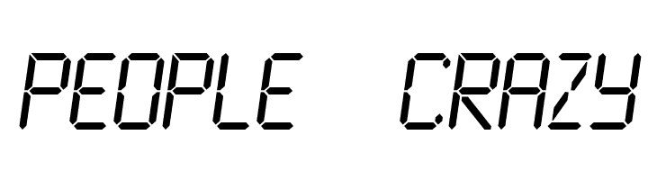 LCD2 Normal  Free Fonts Download
