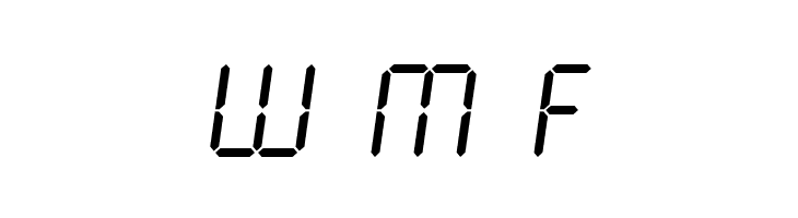 LCD2 Normal  Free Fonts Download
