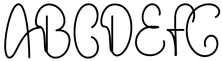 Mommy Monoline  Free Fonts Download