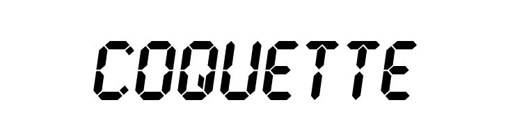 LCD2 Ultra  Free Fonts Download