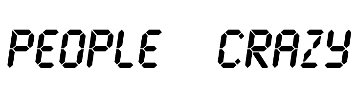 LCD2 Ultra  Free Fonts Download