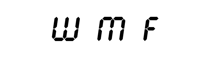LCD2 Ultra  Free Fonts Download