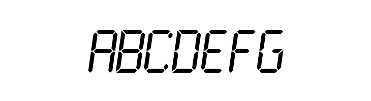 LCDMono2 Normal  Free Fonts Download