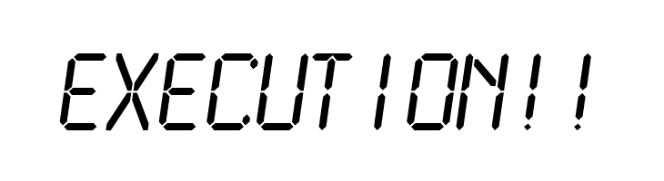 LCDMono2 Normal  Free Fonts Download