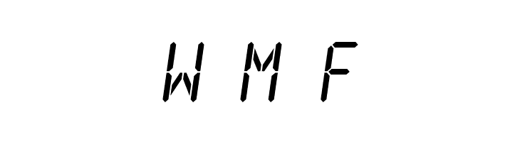 LCDMono2 Normal  Free Fonts Download