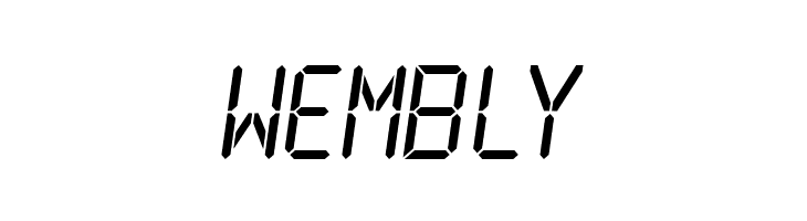 LCDMono2 Normal  Free Fonts Download