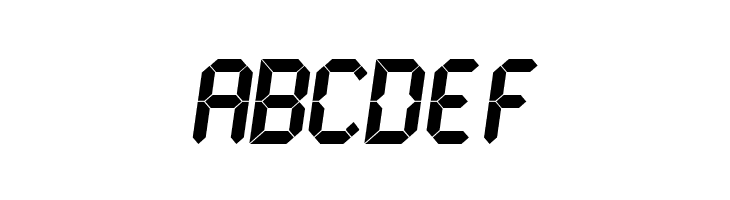 LCDMono Ultra  Free Fonts Download