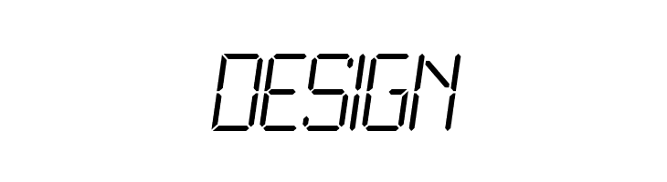 LCD2 Light  Free Fonts Download