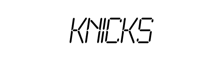 LCD2 Light  Free Fonts Download