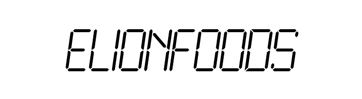 LCD2 Light  Free Fonts Download