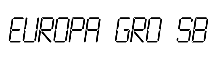 LCD2 Light  Free Fonts Download