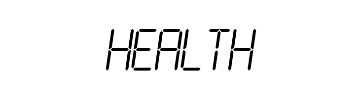 LCD2 Light  Free Fonts Download