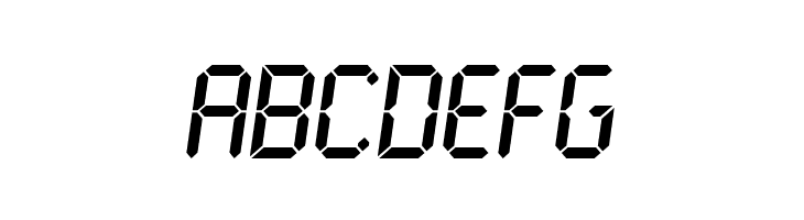 LCD2 Bold  Free Fonts Download