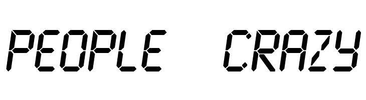 LCD2 Bold  Free Fonts Download