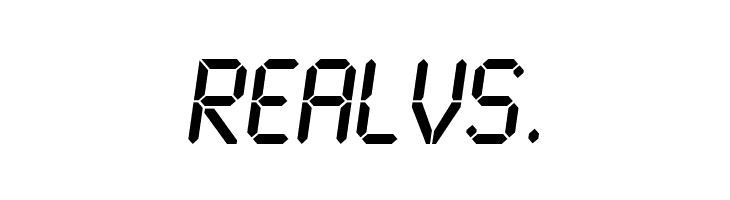 LCD2 Bold  Free Fonts Download